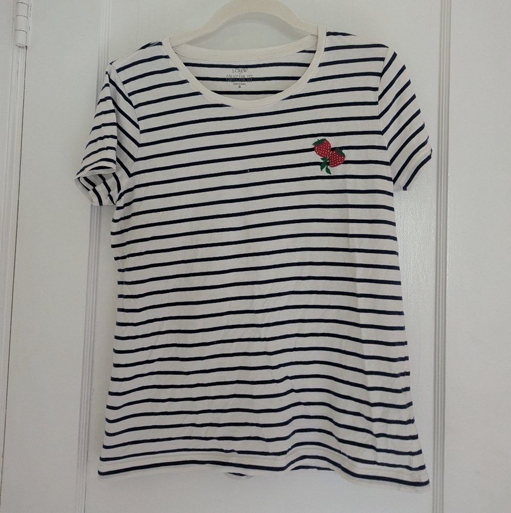 J Crew Striped Tee